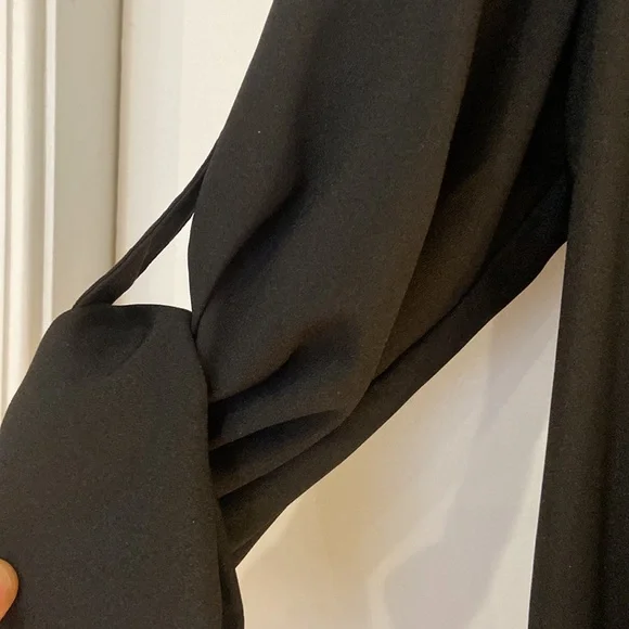 NWOT - Calvin Klein black blouse - Picture 3 of 3